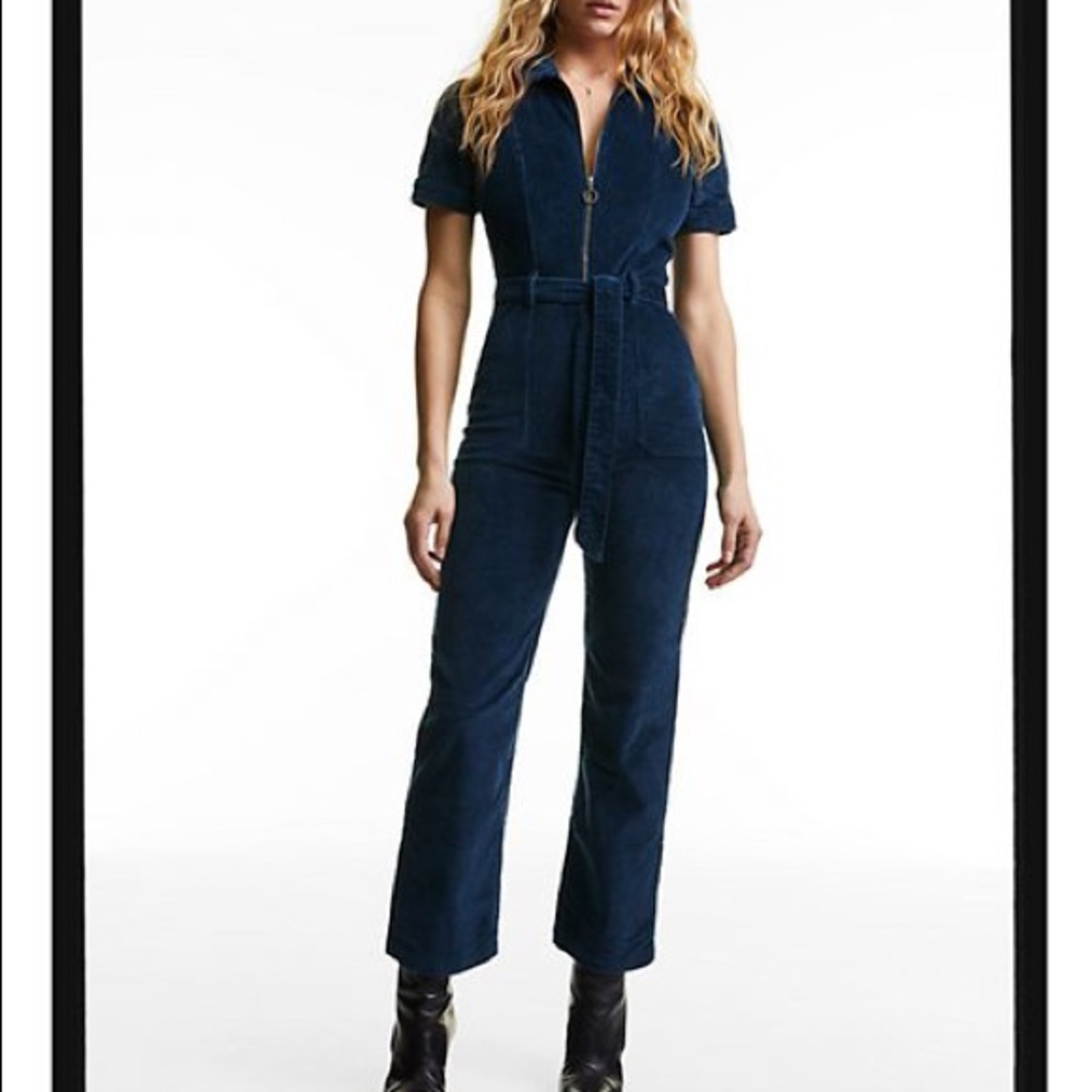 Denim Forum Jerry Corduroy Jumpsuit